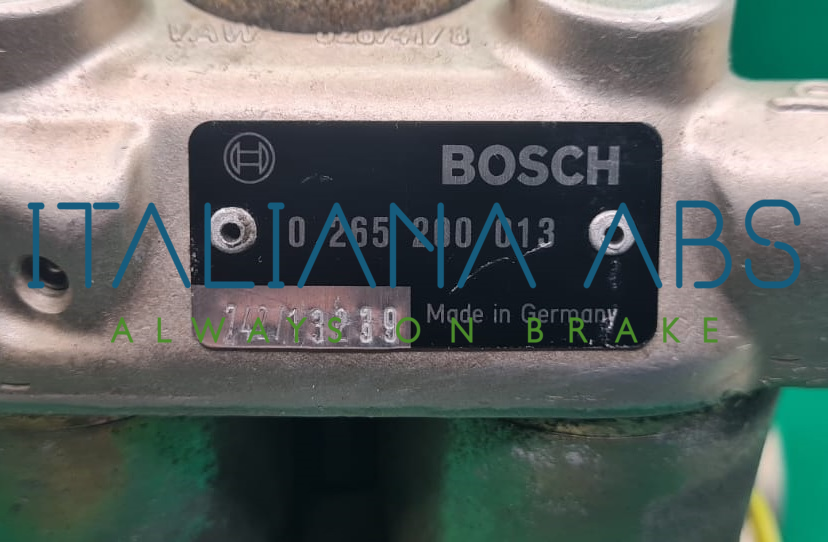 Centralina ABS BMW, codici identificativi: 0265200013