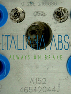 Centralina ABS Alfa Romeo, codici identificativi: 0265216686 46542044 0273004416