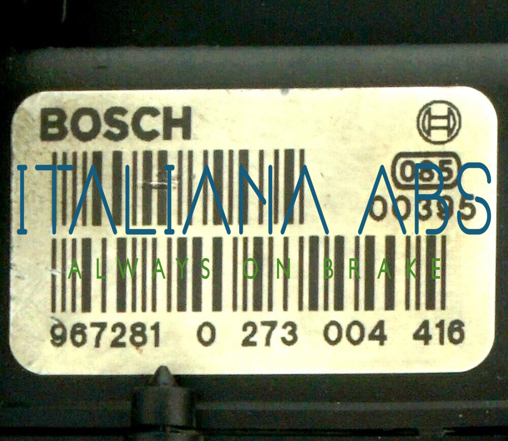 Centralina ABS Alfa Romeo, codici identificativi: 0265216686 46542044 0273004416