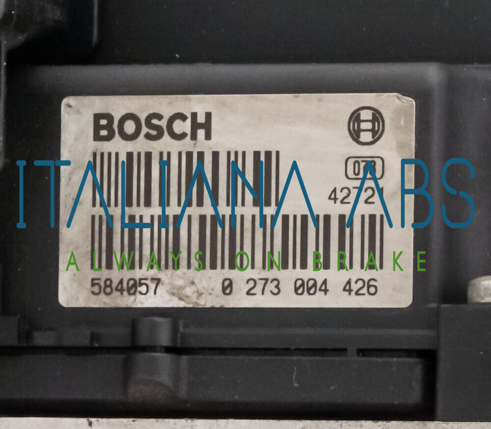 Centralina ABS FIAT, codici identificativi: 0265216710 46556475 0273004426