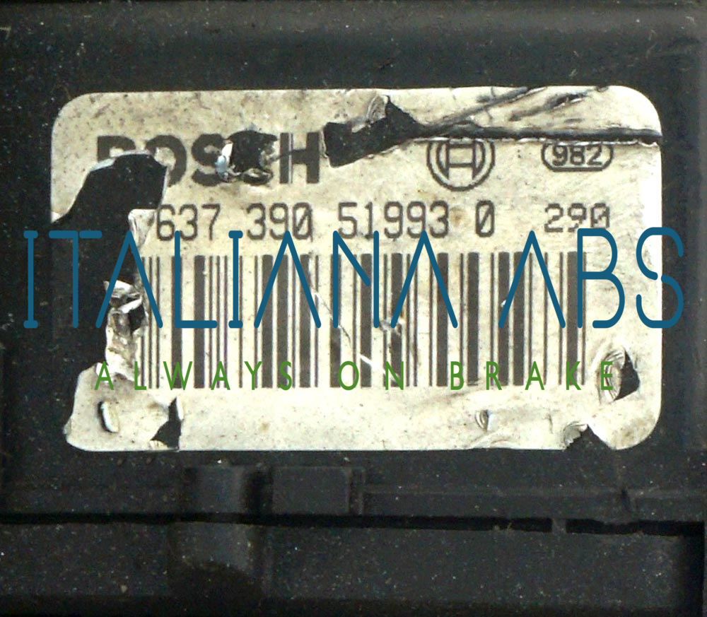 Centralina ABS HUMMER, codici identificativi: 0265219502 15184640