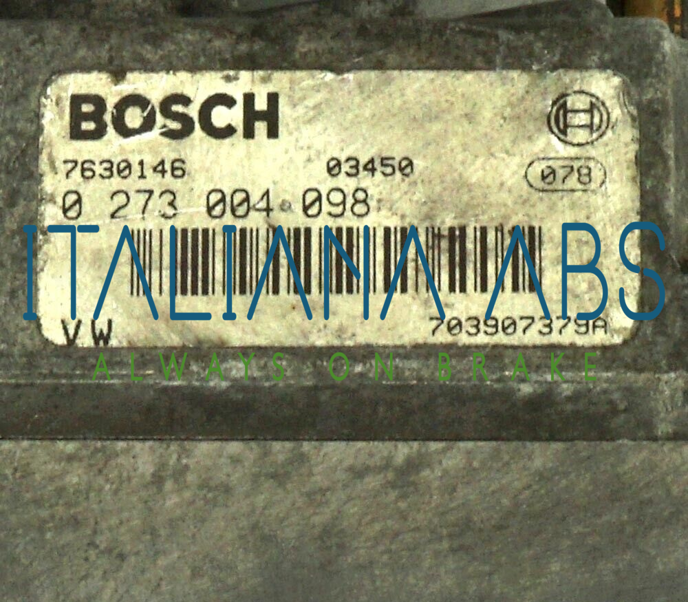 Centralina ABS VW, codici identifictivi: 0265220008 701614111D 0273004098