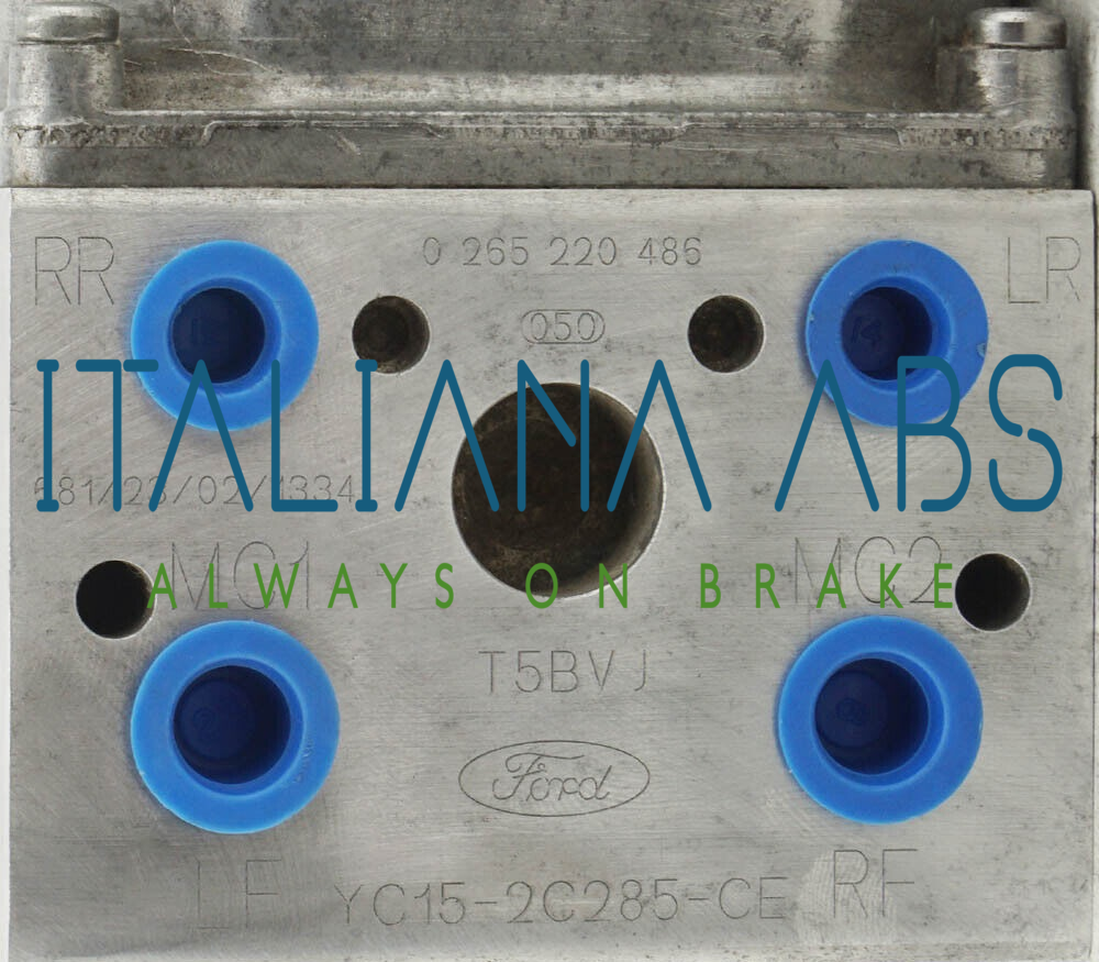 Centralina ABS FORD, codici identificativi: 0265220486 YC152C285CE