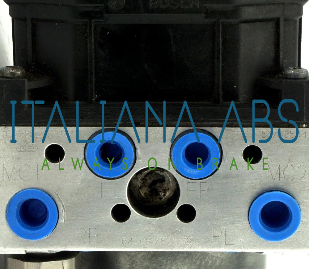 Centralina ABS Alfa Romeo, codici identificativi: 0265225360 51758544 0265950165