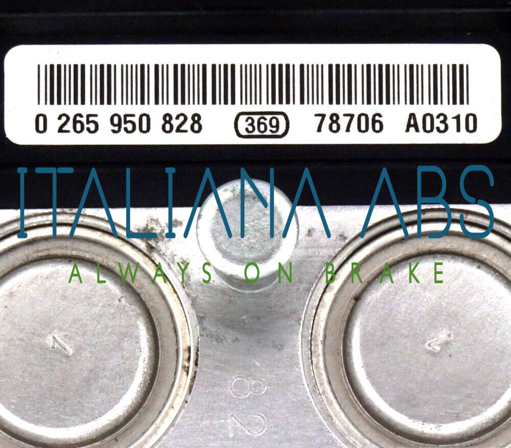 Centralina ABS HYUNDAI, codici identificativi: 0265230027 589102B801 0265950828
