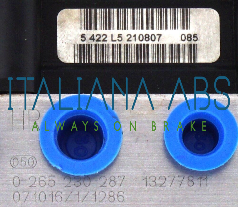 Centralina ABS OPEL, codici identificativi: 0265230287 13277811 FA 0265950513