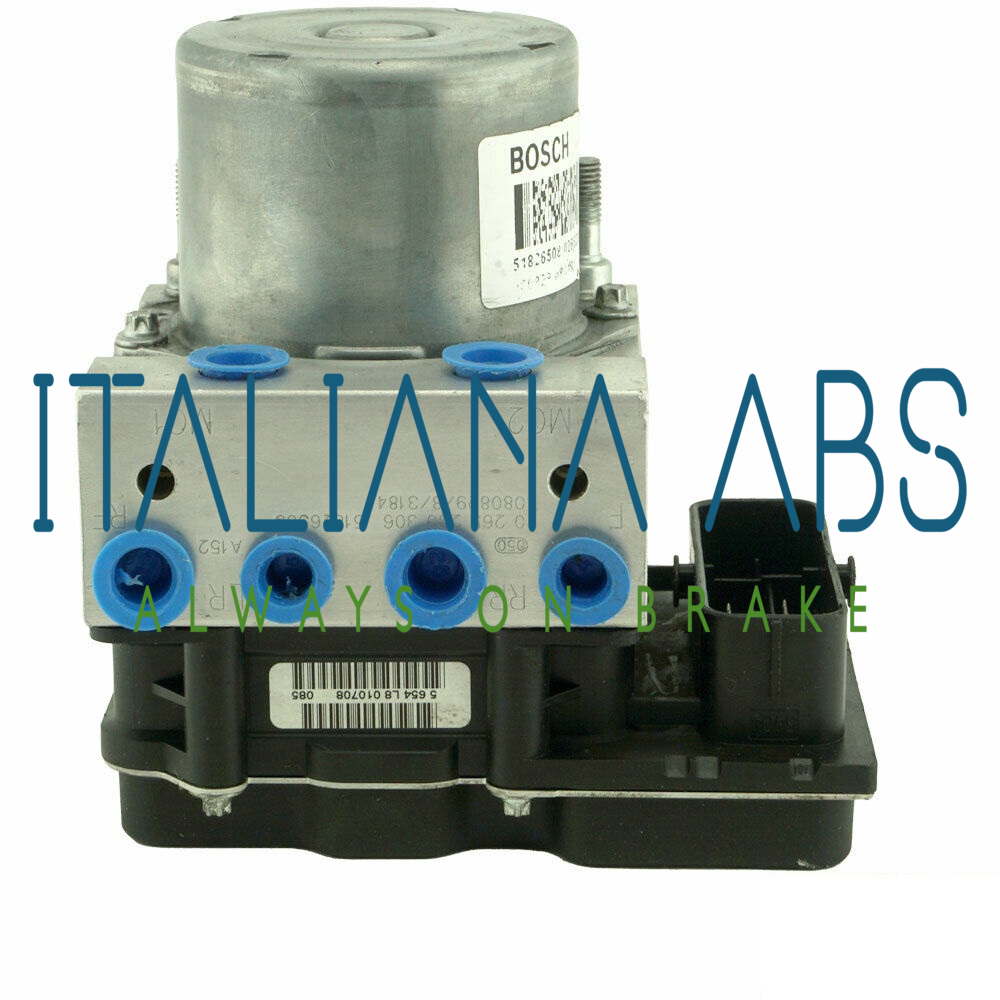Centralina ABS FIAT, codici identificativi: 0265230306 51826508 0265950973