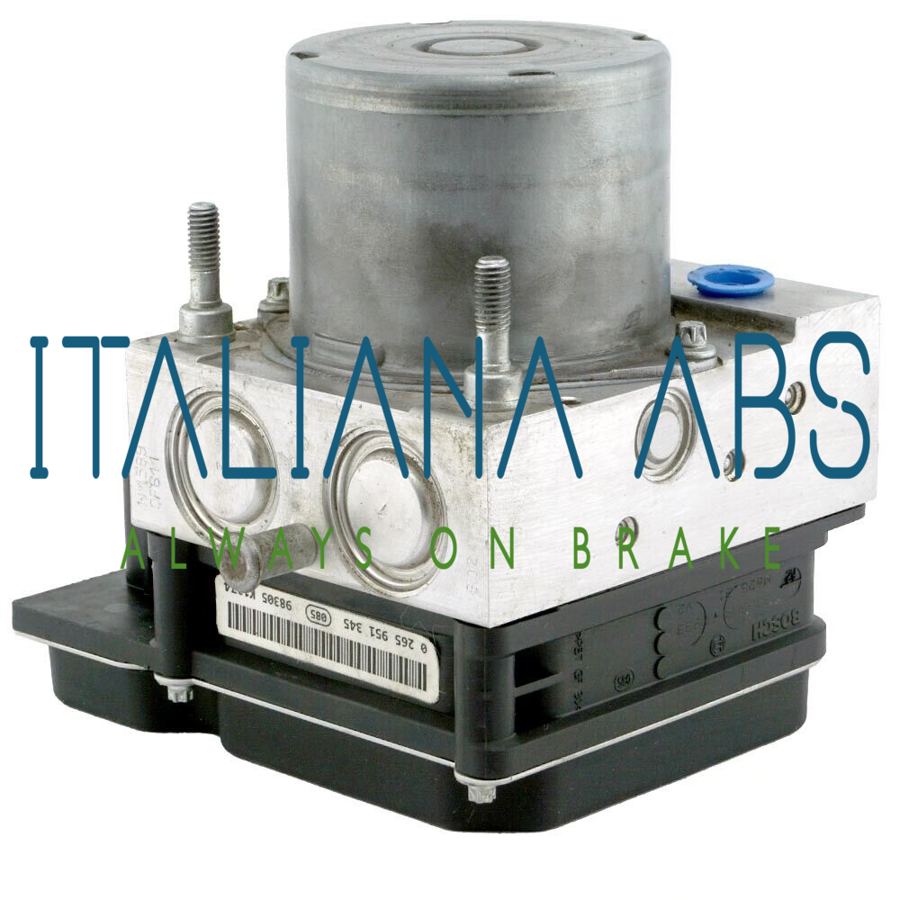 Centralina ABS FIAT, codici identificativi: 0265230822 51849337 0265951345