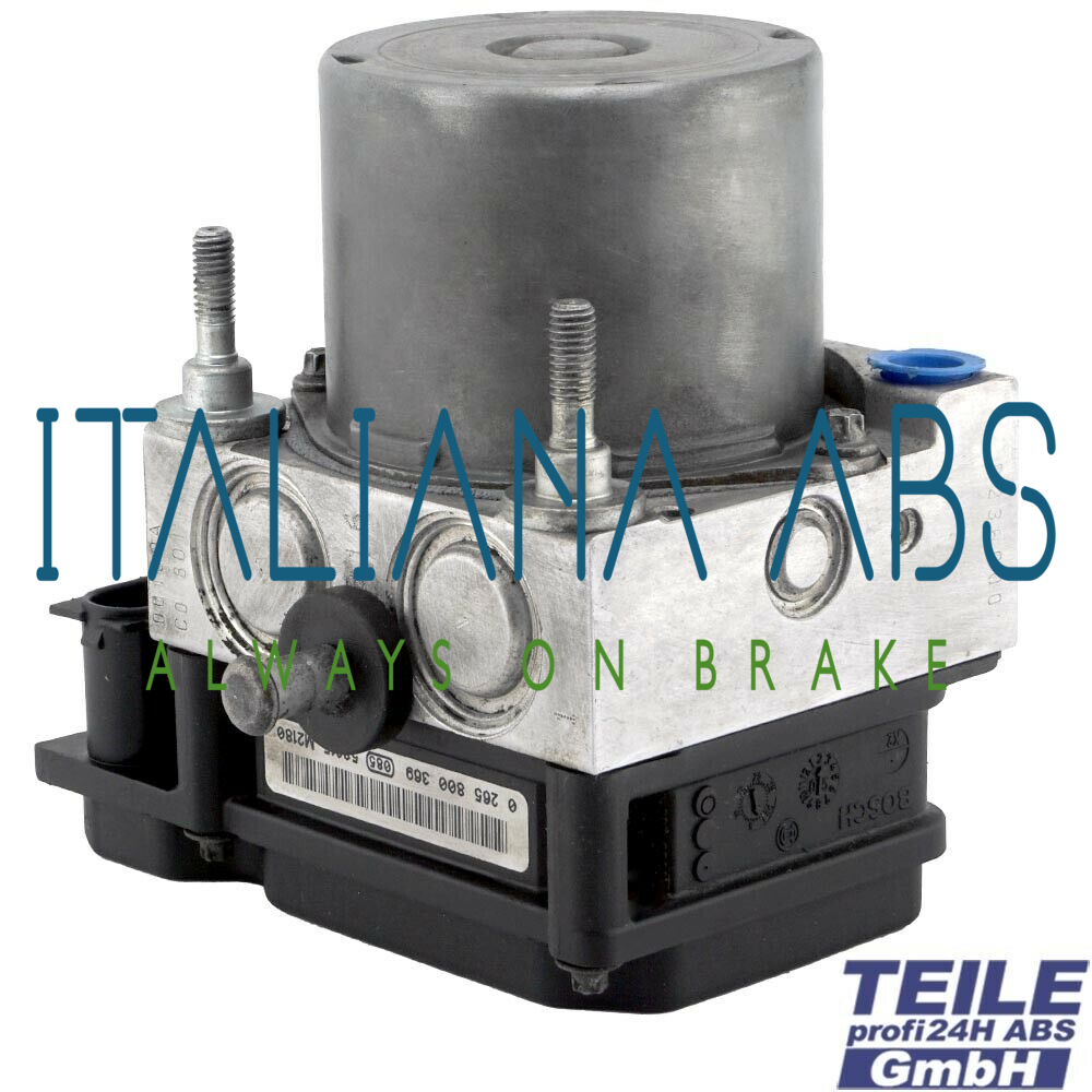 Centralina ABS FIAT, codici identificativi: 0265231437 51718108 0265800369