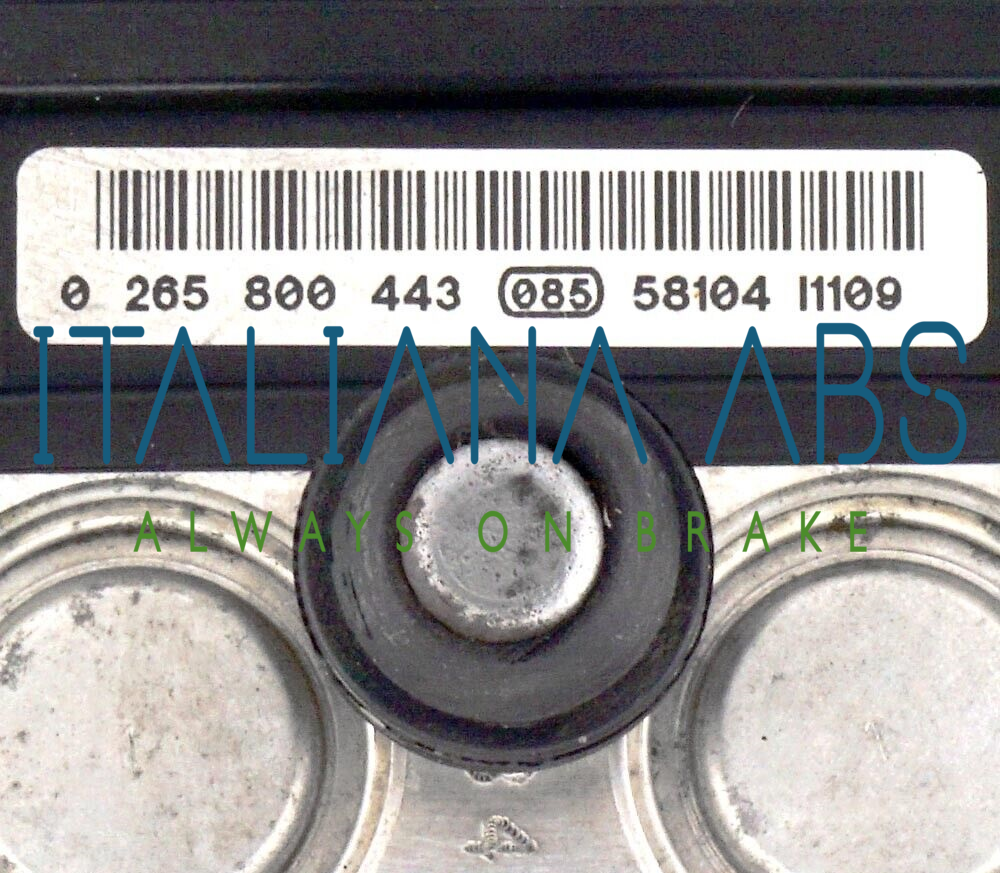 Centralina ABS OPEL, codici identificativi: 0265231583 13182319 HG 0265800443 