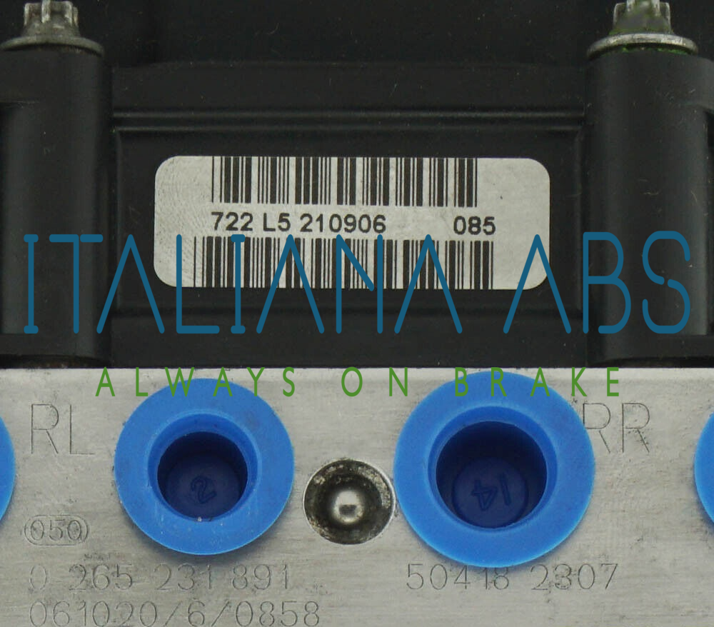 Centralina ABS IVECO, codici identificativi: 0265231891 504182307 0265800605