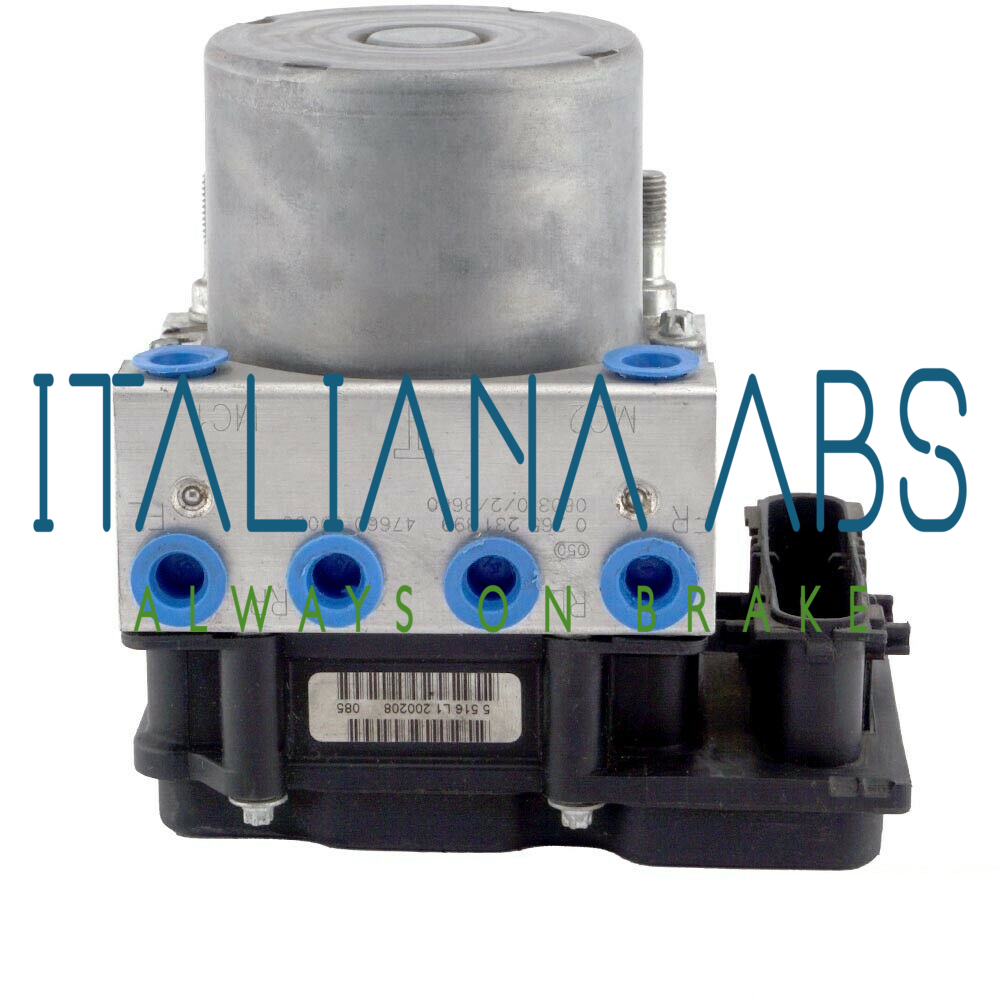 Centralina ABS NISSAN, codici identificativi: 0265231899 0265800609 47660JD000