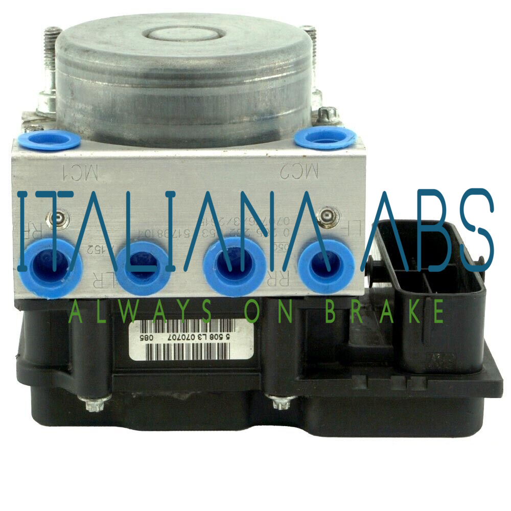 Centralina ABS FIAT, codici identificativi: 0265232053 51798104 0265800690