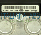 Centralina ABS FIAT, codici identificativi: 0265234068 51725098 0265950334