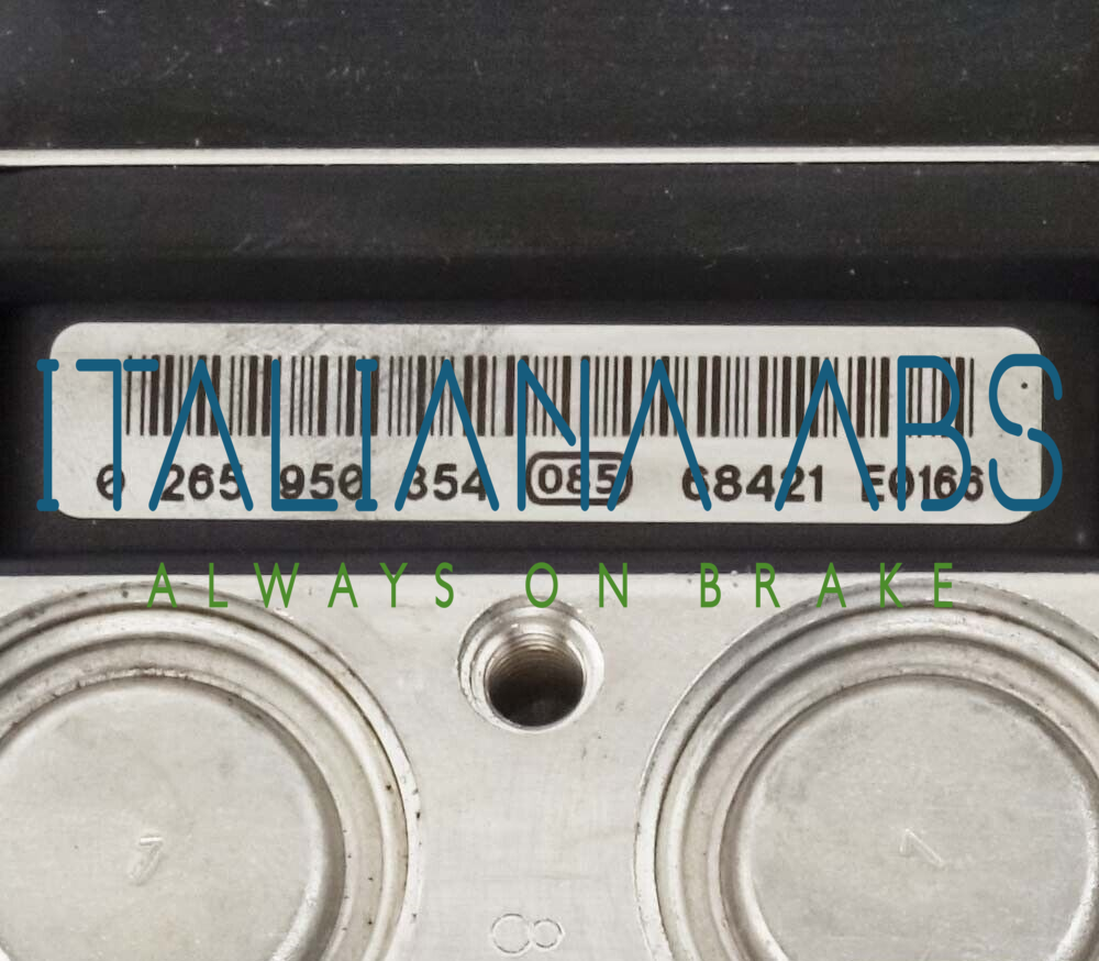 Centralina ABS MERCEDES, codici identificativi: 0265234099 A00044868489 0265950354