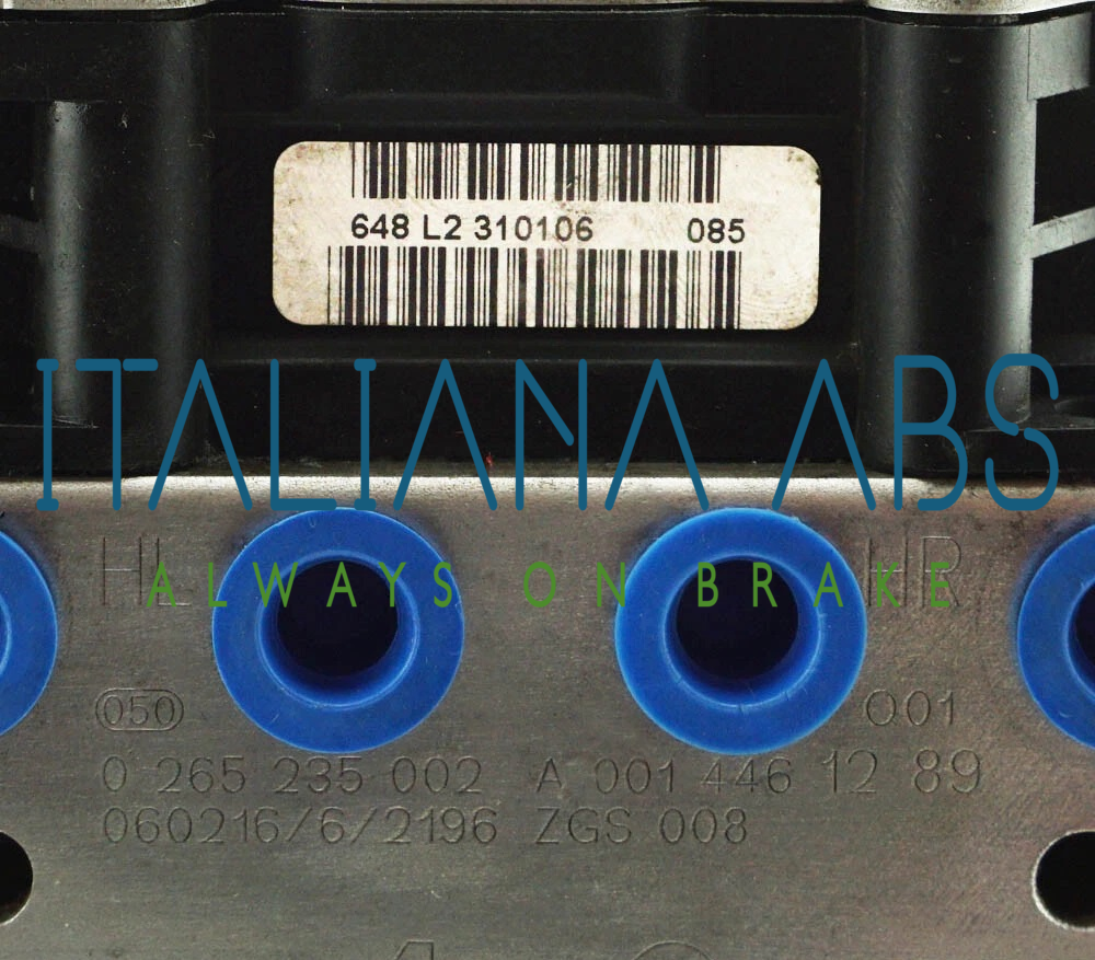 Centralina ABS MERCEDES, codici identificativi: 0265235002 A0014461289 0265950444
