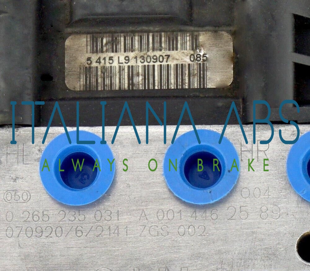 Centralina ABS MERCEDES, codici identificativi: 0265235031 A0014462589 0265950481