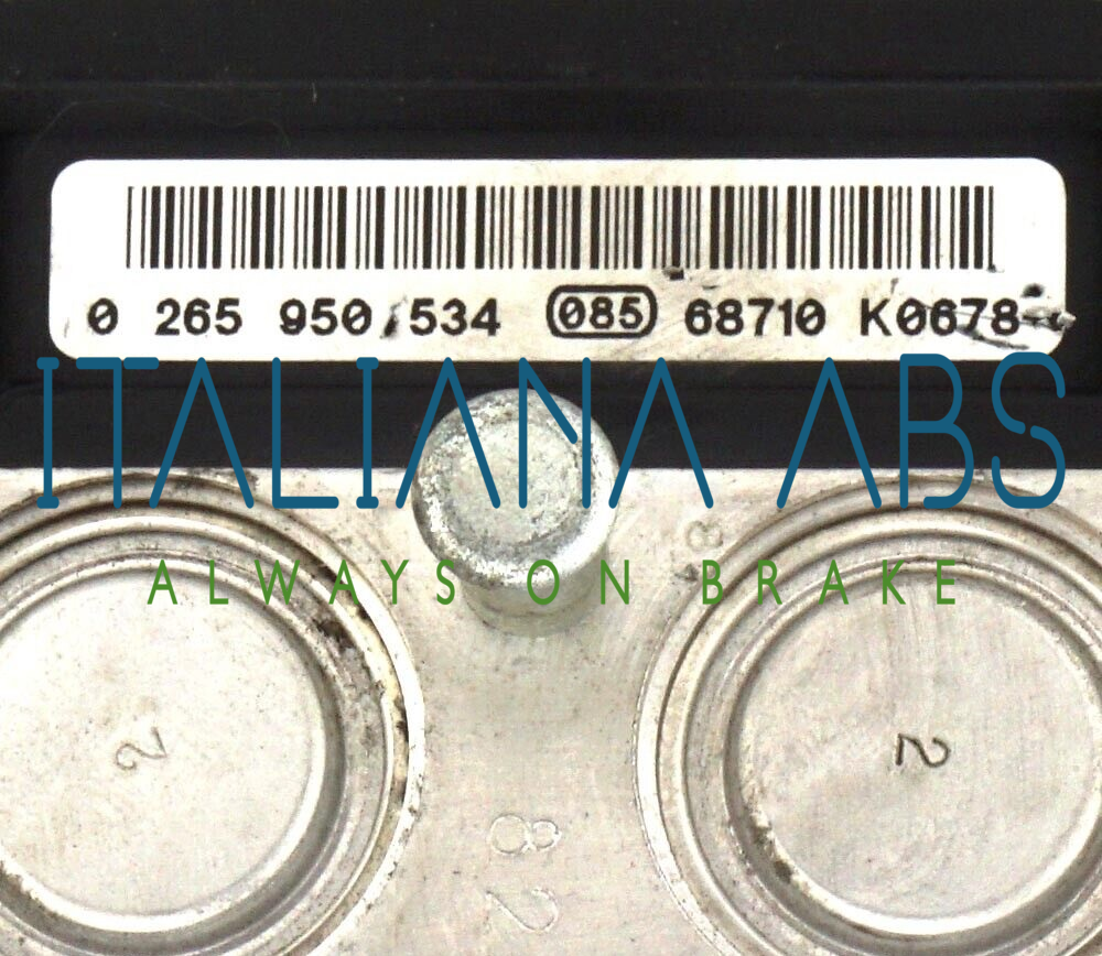 Centralina ABS HONDA, codici identificativi:  0265235081 57110SMGE031M1 0265950534