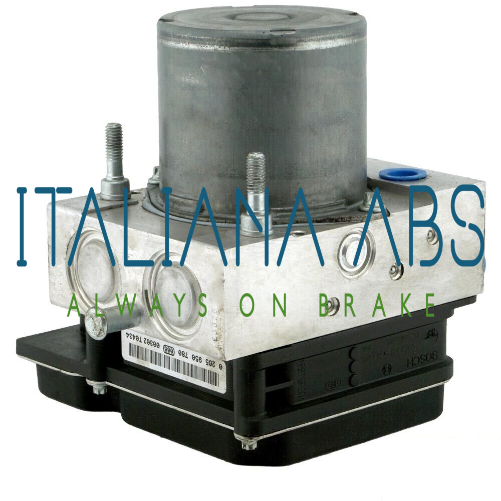 Centralina ABS Land Rover, codici identificativi: 0265235446 AH422C405AH 0265950780