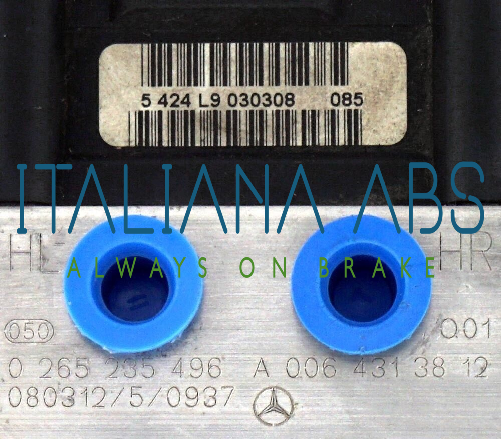 Centralina ABS MERCEDES, codici identificativi: 0265235496 A0064313812 0265950618