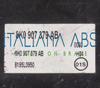 Centralina ABS AUDI, codici identificativi: 0265236101 8K0614517BO 0265950959
