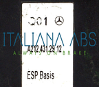 Centralina ABS MERCEDES, codici identificativi: 0265236310 A2124312912 0265951213