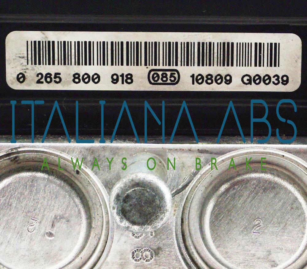 Centralina ABS SUZUKI, codici identificativi: 0265237050 56110-55L10 0265800918