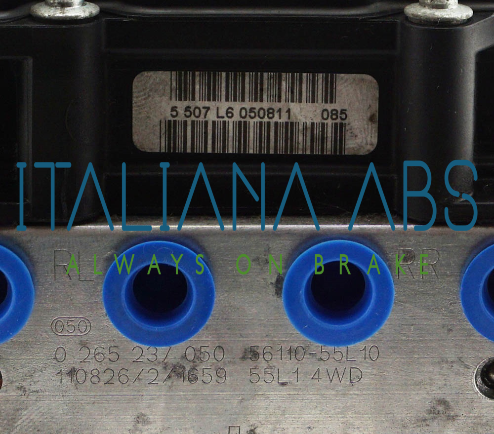 Centralina ABS SUZUKI, codici identificativi: 0265237050 56110-55L10 0265800918
