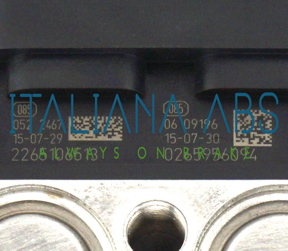 Centralina ABS MERCEDES, codici identificativi: 0265242370 A2124310148 0265956094