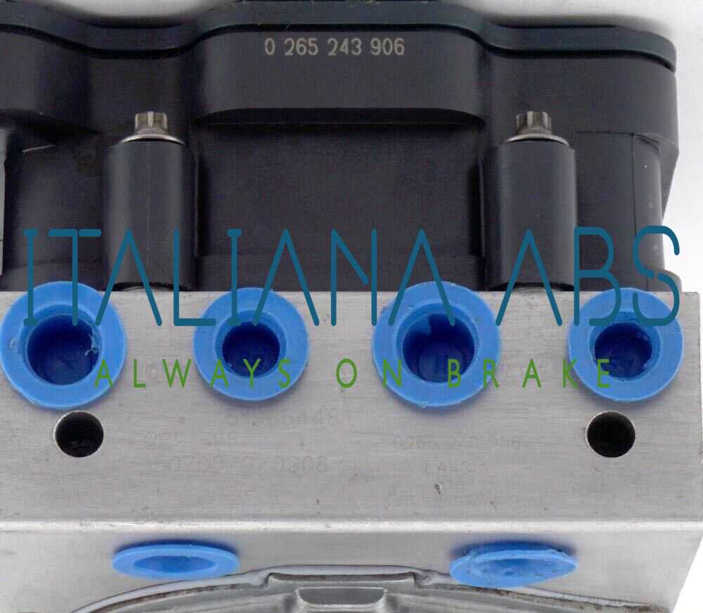 Centralina ABS FIAT, codici identificativi: 0265243906 51965448 0265956367