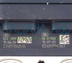 Centralina ABS FIAT, codici identificativi: 0265243906 51965448 0265956367