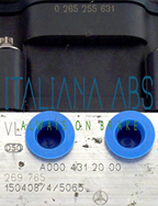 Centralina ABS MERCEDES, codici identificativi: 0265255631 A0004312000 0265956006
