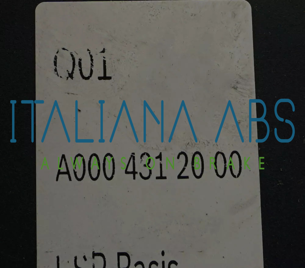 Centralina ABS MERCEDES, codici identificativi: 0265255631 A0004312000 0265956006