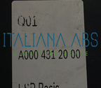 Centralina ABS MERCEDES, codici identificativi: 0265255631 A0004312000 0265956006