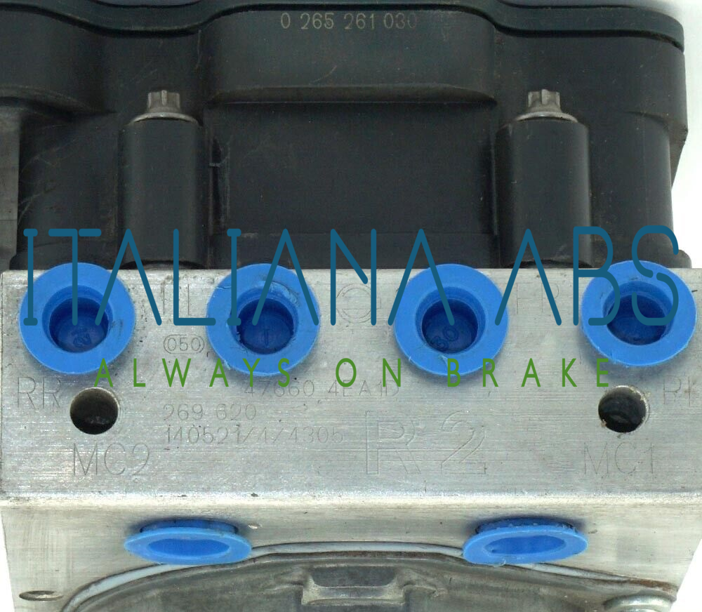 Centralina ABS NISSAN, codici identificativi: 0265261030 476604EA1D 0265956165