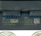 Centralina ABS NISSAN, codici identificativi: 0265261030 476604EA1D 0265956165