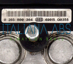 Centralina ABS FIAT, codici identificativi: 0265800304 0265231308 46826209