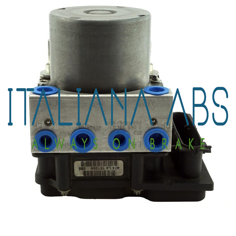Centralina ABS FIAT, codici identificativi: 0265800315 A152 46836768 0265231331