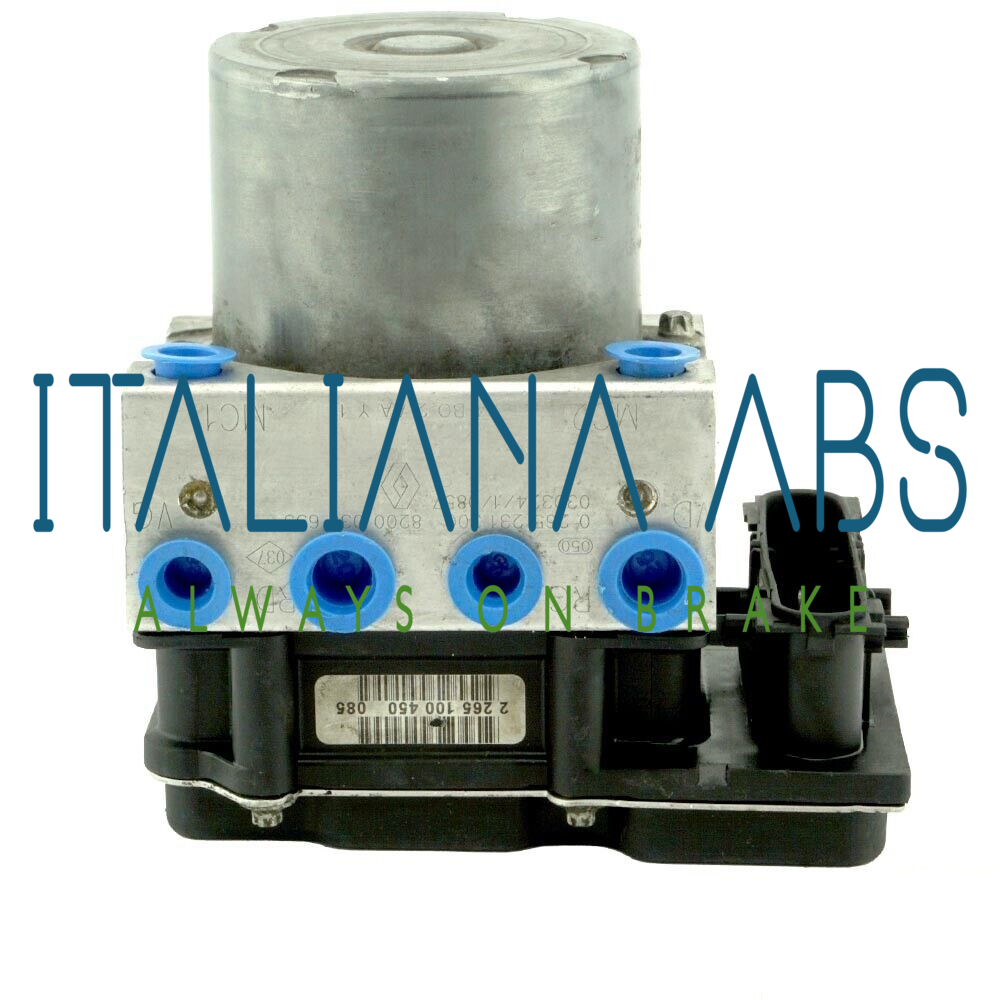 Centralina ABS RENAULT, codici identificativi: 0265800317 0265231300 8200038695