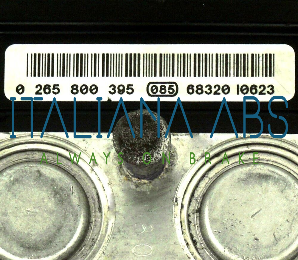 Centralina ABS PEUGEOT, codici identificativi: 0265800395 9649988280 9659457180