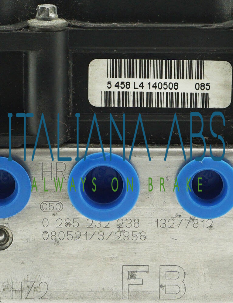 Centralina ABS OPEL, codici identificativi:  0265800422 0265232238 13277812 FB