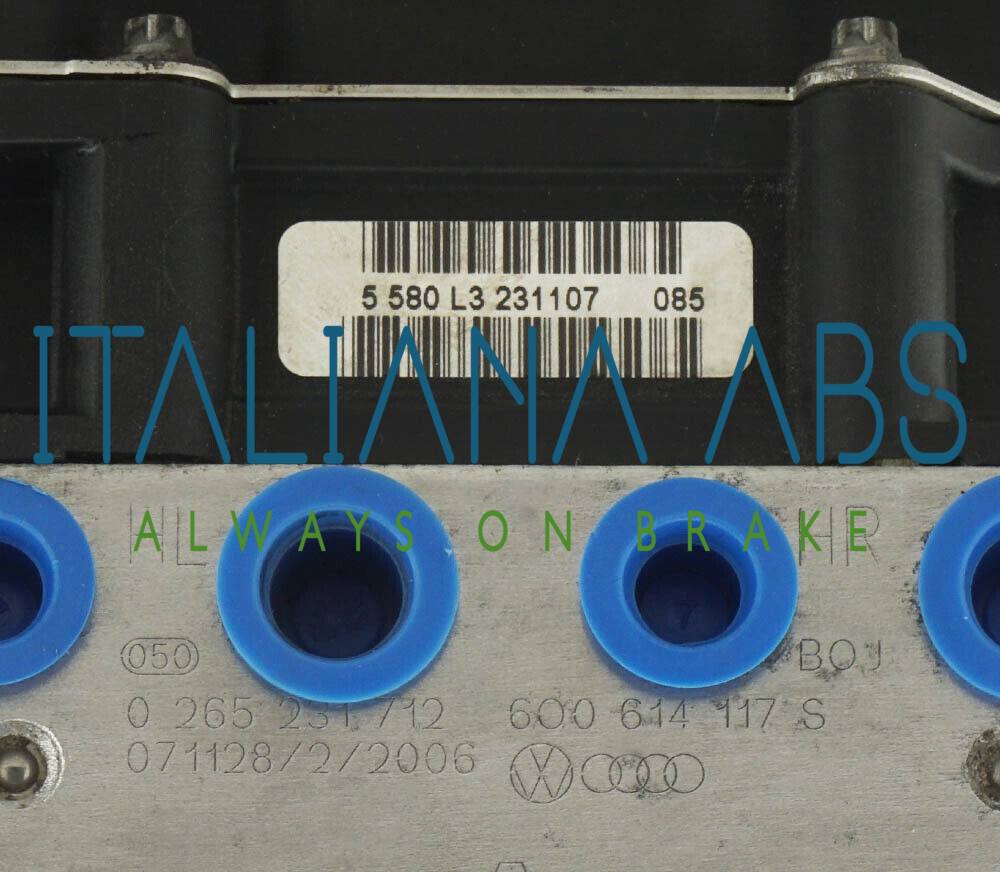Centralina ABS VW 0265800511 6Q0907379AF 6Q0614117S