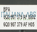 Centralina ABS VW 0265800511 6Q0907379AF 6Q0614117S