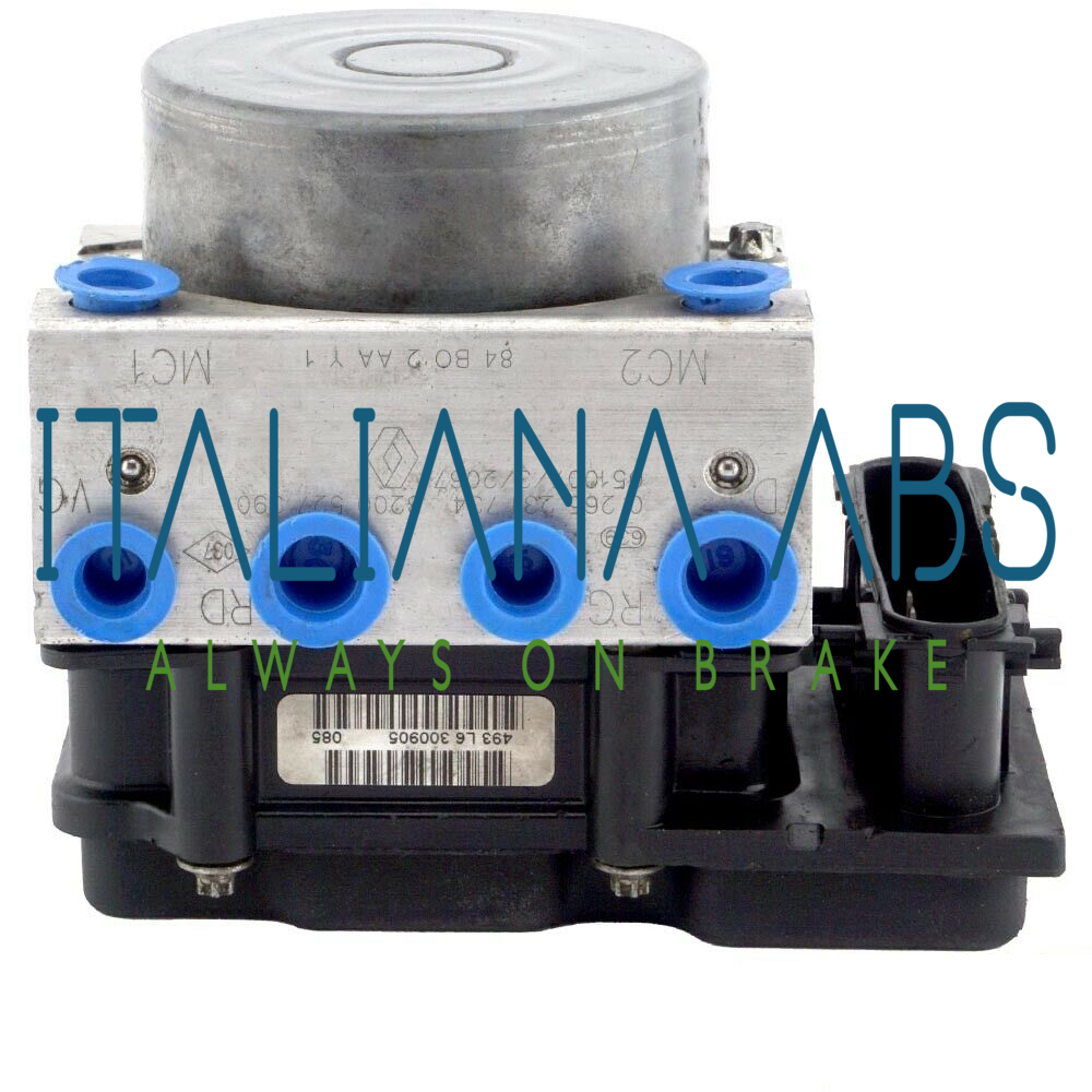 Centralina ABS RENAULT, codici identificativi: 0265800519 0265231734 8200527390