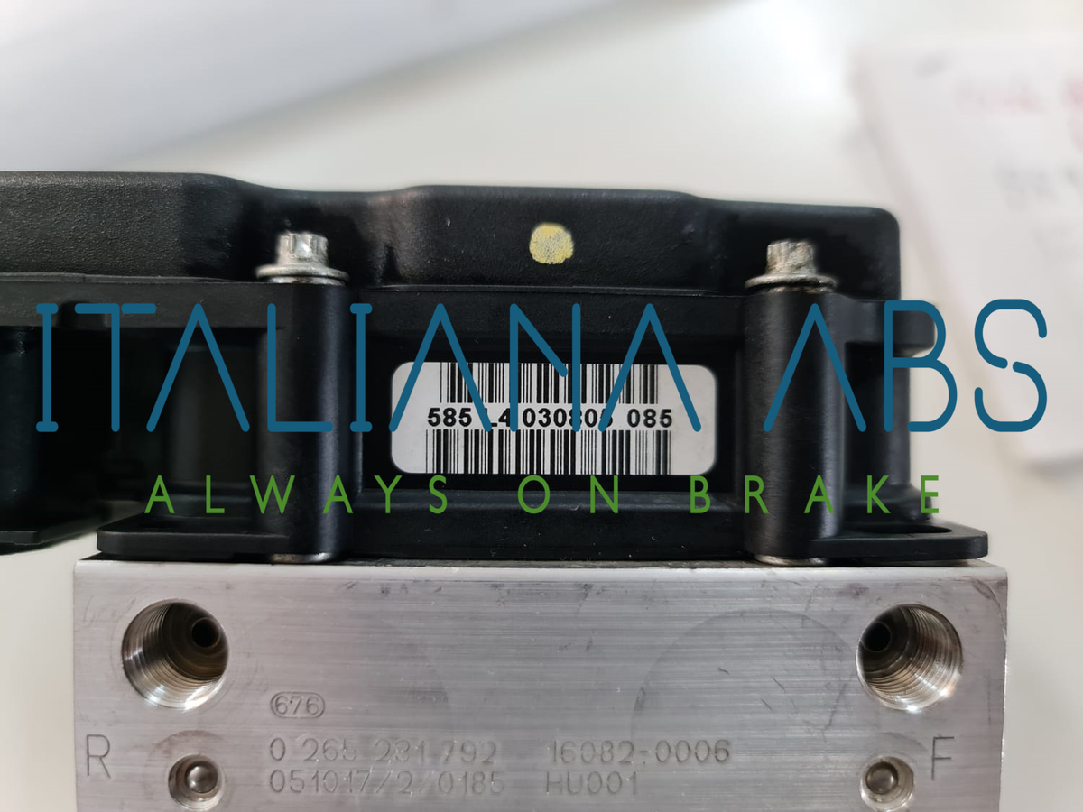 Centralina ABS KAWASAKI, codici identificativi: 0265800553 0265231792 16082-0006