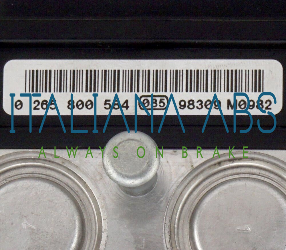 Centralina ABS DACIA, codici identificativi: 0265800584 0265232198 8200756095