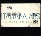 Centralina ABS SEAT, codici identificativi: 0265800729 6R0614117 6R0907379
