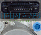 Centralina ABS FIAT, codici identificativi: 500 0265801087 0265232840 51880815