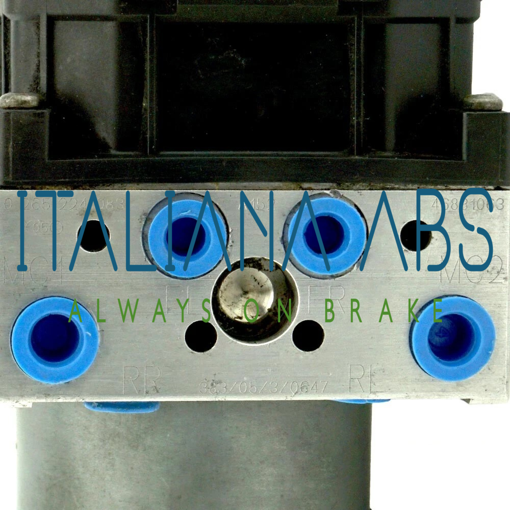 Centralina ABS Alfa Romeo, codici identificativi: 0265900042 0265224083 46831063
