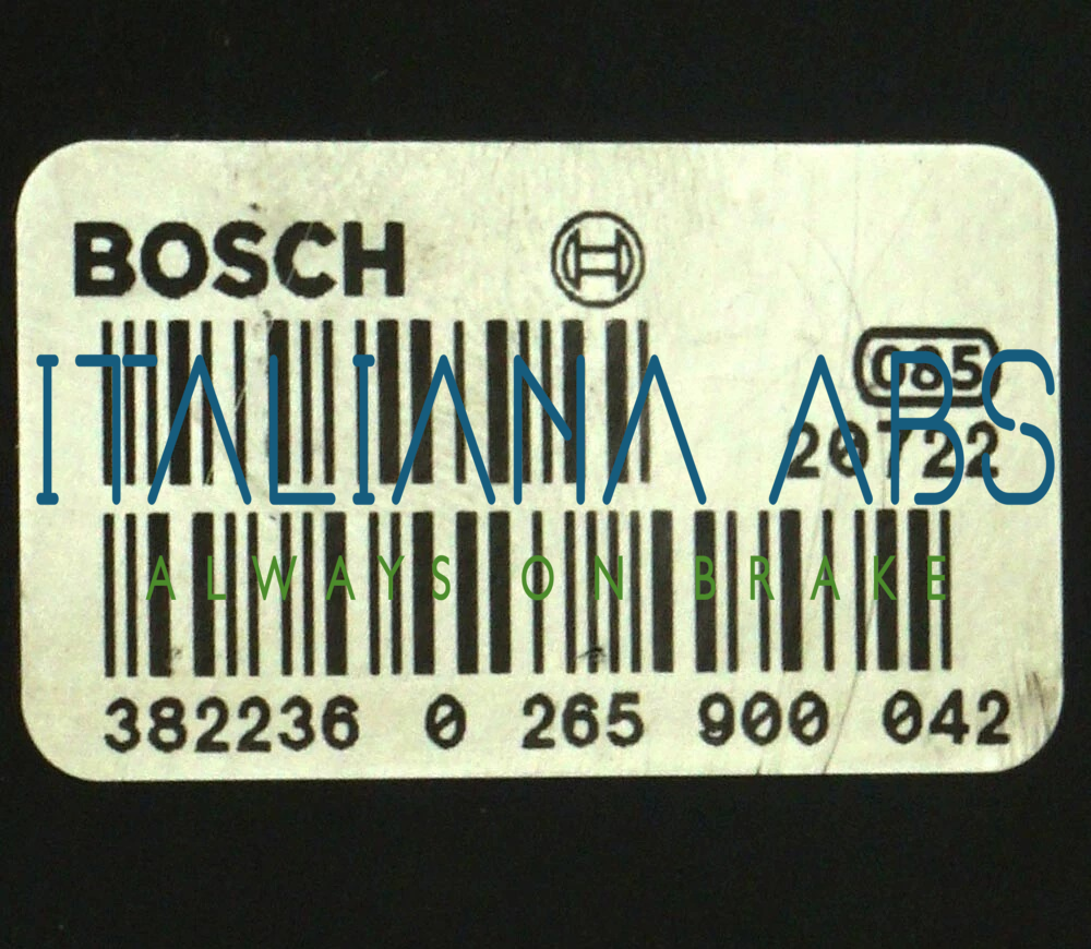 Centralina ABS Alfa Romeo, codici identificativi: 0265900042 0265224083 46831063
